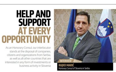 INTERVIEW | Rajko Marić, Honorary Consul of Slovenia in Serbia