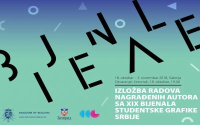 Exhibition of the awarded authors from the XIX Biennial of students graphics