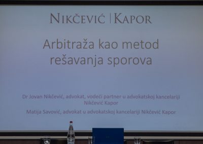 Workshop "Arbitration As A Dispute Resolution Method"