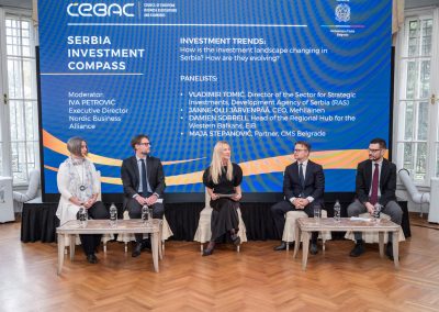 CEBAC “Serbia Investment Compass” Conference Held in Belgrade